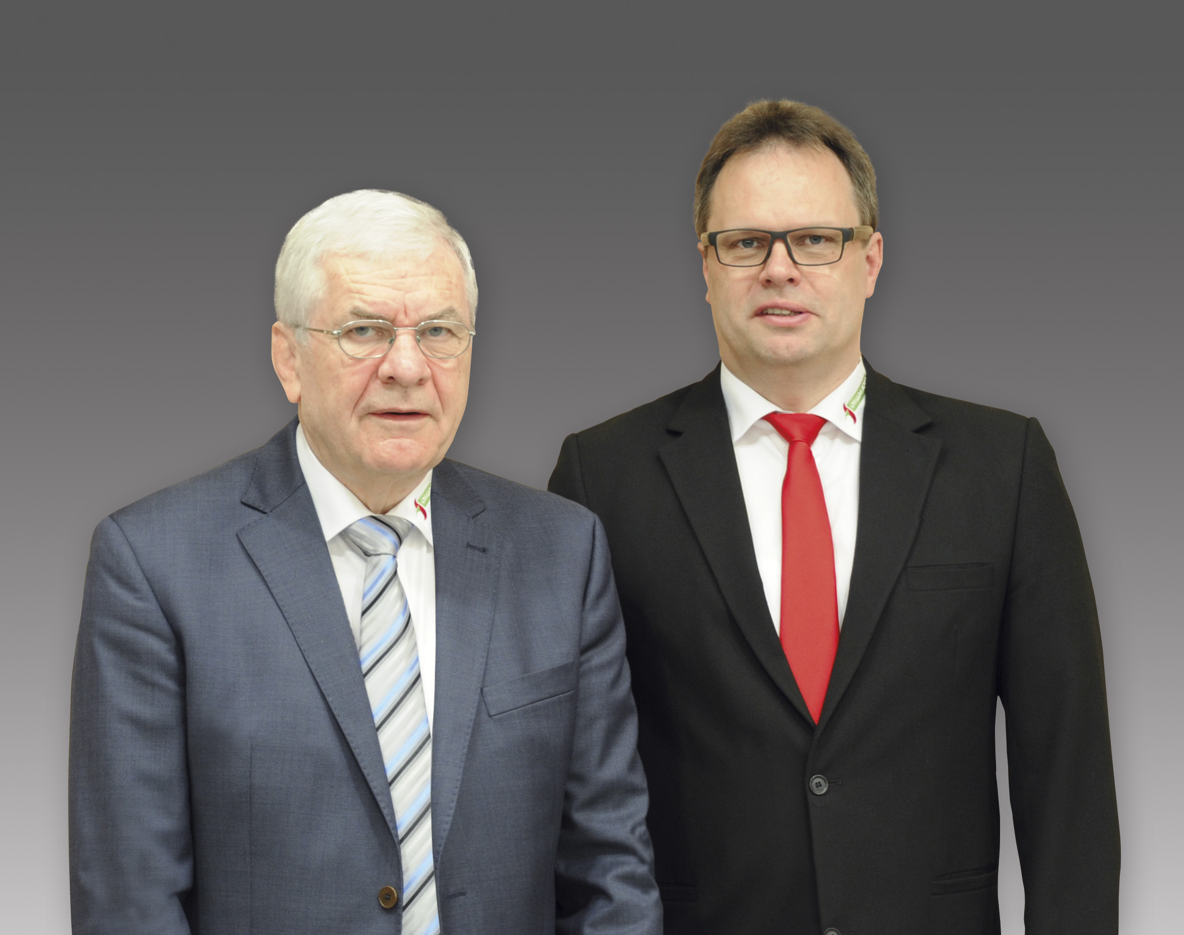 Geschäftsführer Hans Sorg und Jürgen Sorg